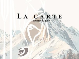 Notre carte Estivale !!