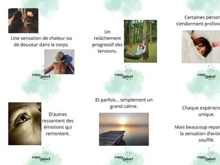 Qu'est ce qu'on peut ressentir concrètement lors d'une séance de reiki 