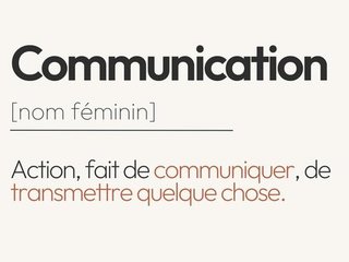 La communication 