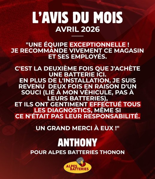 Petite Annonce Alpes Batteries