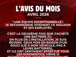 L'avis du mois d'avril