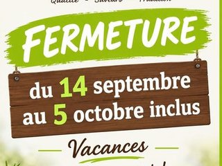 Vacances pour toute l'équipe !