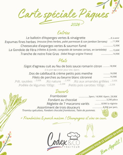 Petite Annonce Codex & Co