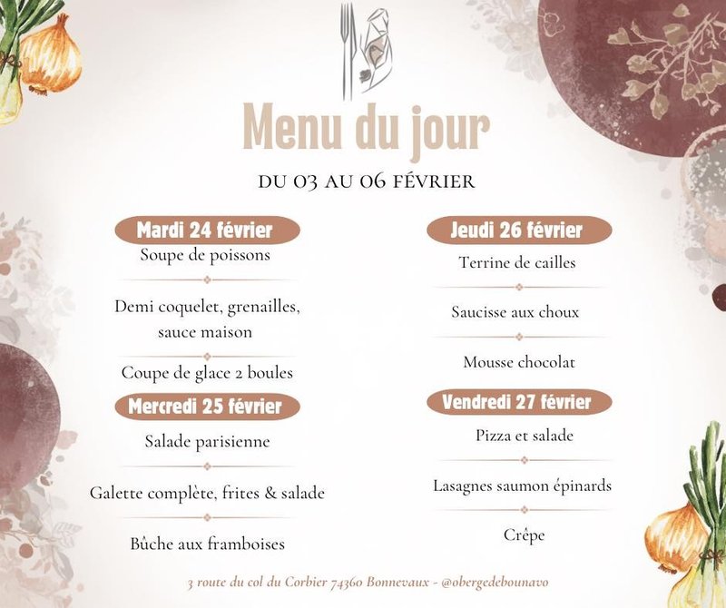 Petite Annonce L'Ôberge de BounavÔ