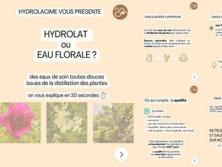 Hydrolat ou eau florale, vous hésitez encore ? 