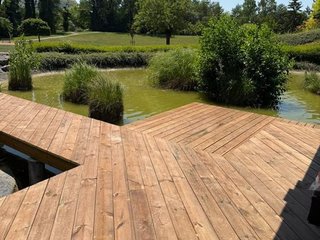 Un nouveau ponton pour le Parc des Écureuils à Ville-la-Grand ! 