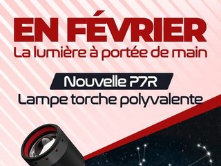 En février, découvrez notre LedLenser P7R 