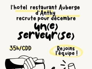 Recrutement Serveur(se) pour le mois de décembre !