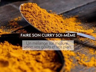 Faire son curry soi-même, c’est avant tout une question de liberté.