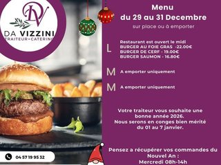 Au menu cette semaine, à l'emporter !