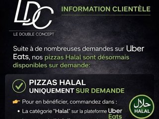 Nouveau, la version Halal de vos pizza !!