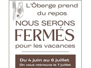 L'Ôberge prends du repos - 04.06 > 06.07 -