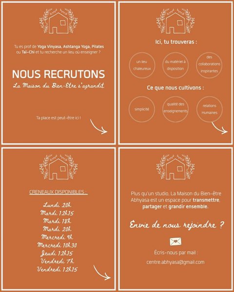 Petite Annonce Lukas & Yoga