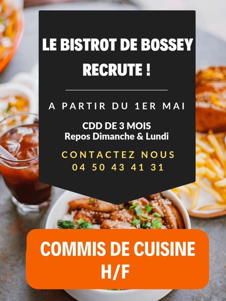 Petite Annonce Le Bistrot de Bossey