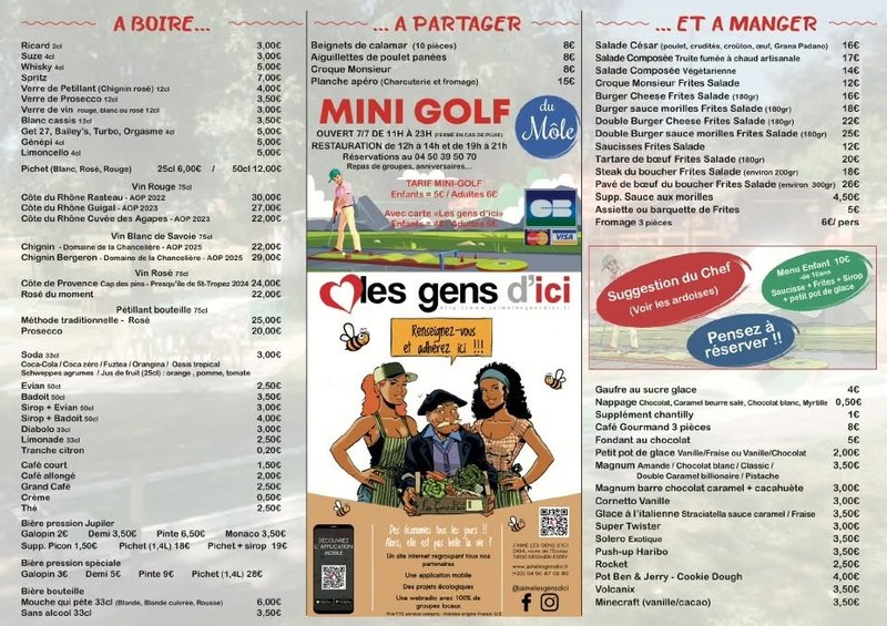 Petite Annonce Mini-Golf du Môle
