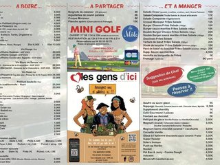 Au menu du MiniGolf !!