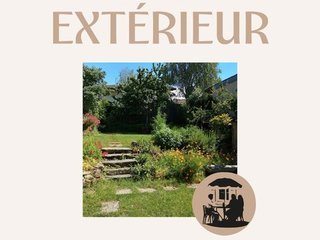 Le jardin pour profiter des beaux jours !!