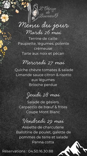 Petite Annonce L'Ôberge de BounavÔ
