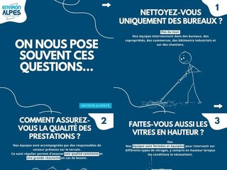 On nous pose souvent des questions sur nos méthodes de travail.