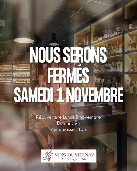 Petite Annonce Vins Duvernay