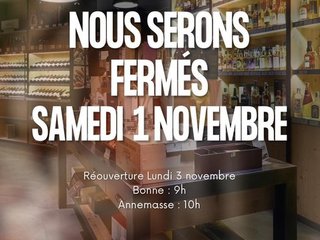 - Pensez à faire vos achats pour le week-end -