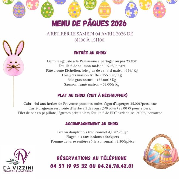 Petite Annonce Da Vizzini Traiteur