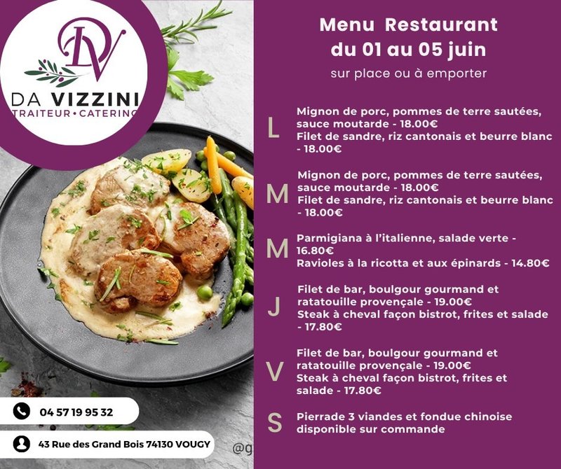 Petite Annonce Da Vizzini Traiteur