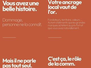 Vous avez une belle histoire...