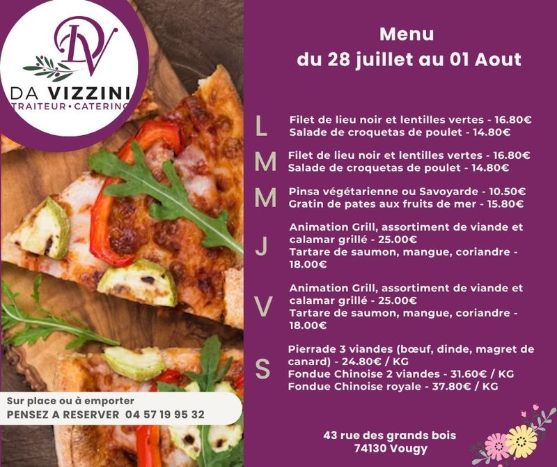 Petite Annonce Da Vizzini Traiteur