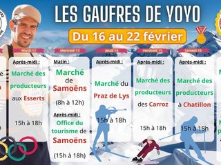 Les marchés de la semaine !!