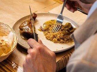 Le moment tant attendu... À table ! 