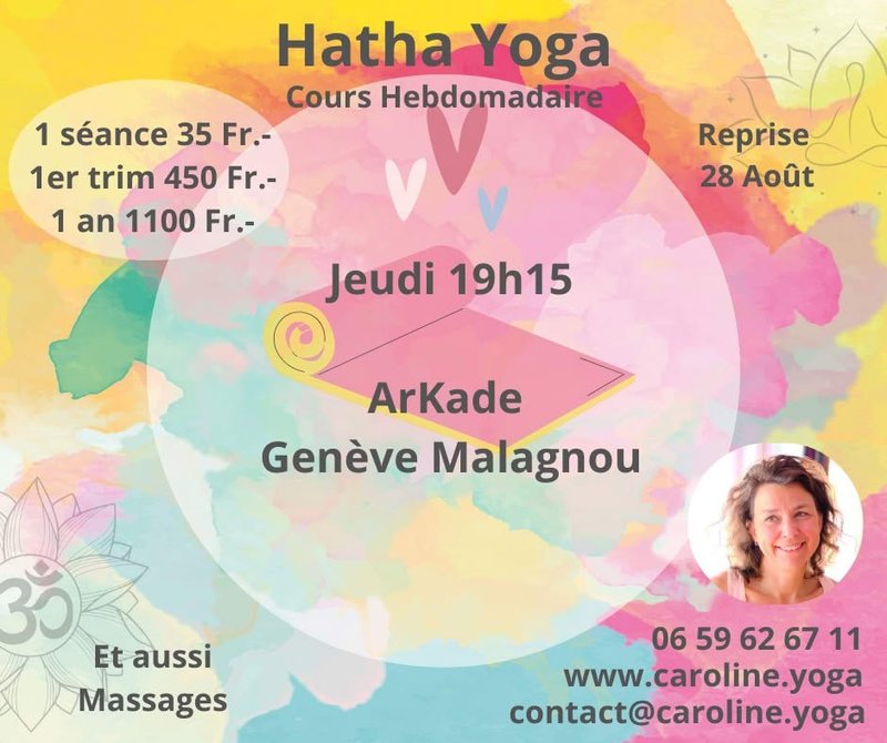 Petite Annonce Caroline Yoga