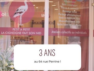 3 ans au 64 rue Pérrine 