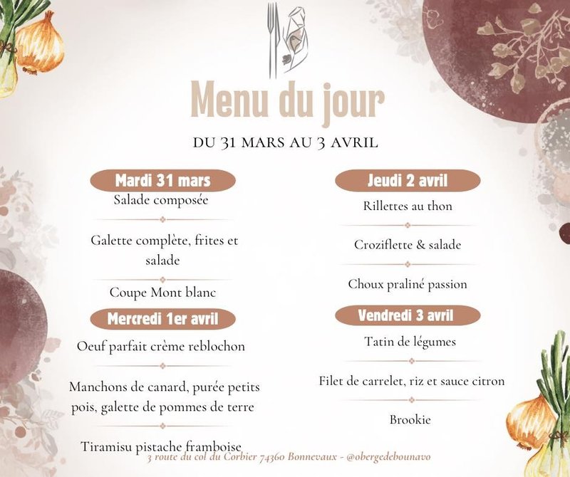 Petite Annonce L'Ôberge de BounavÔ