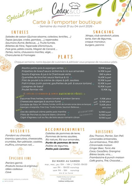 Petite Annonce Codex & Co