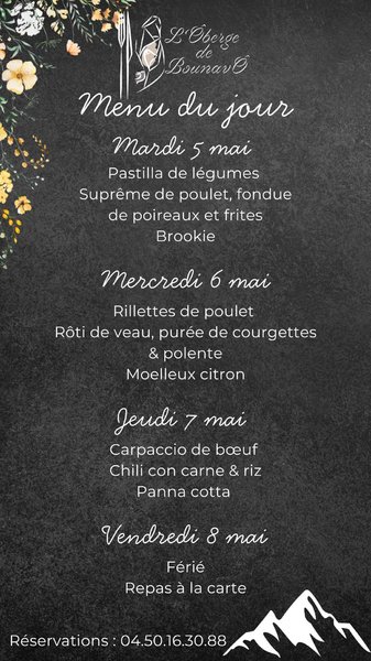 Petite Annonce L'Ôberge de BounavÔ