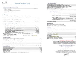 Pré-Carte des Fêtes 2025