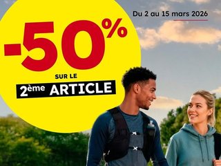 Le 2èmé article à -50% !