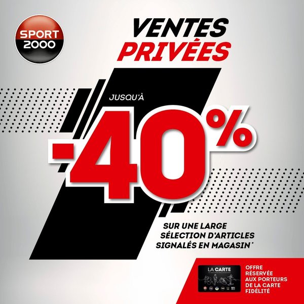 Offre Ponctuelle Sport 2000 Pays Rochois