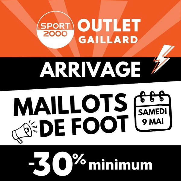 Offre Ponctuelle Sport 2000 Outlet