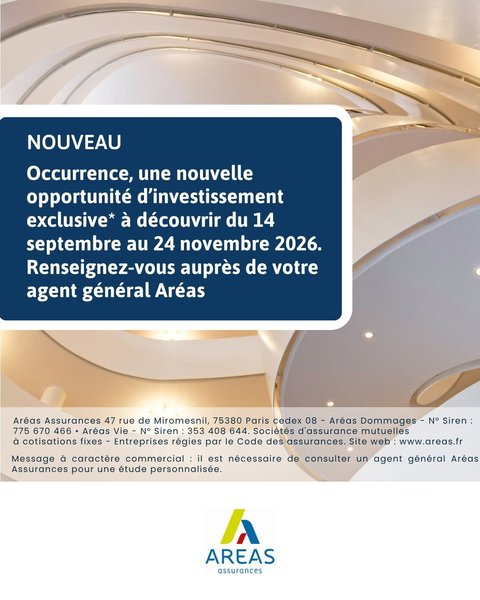 Offre Ponctuelle ATA Assurance AREAS
