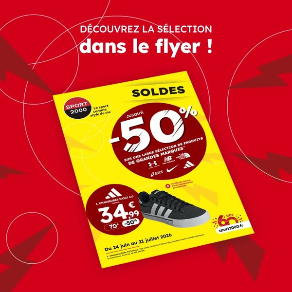 Offre Ponctuelle Sport 2000 Anthy