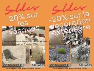 Soldes d'hiver - Profitez de -20%