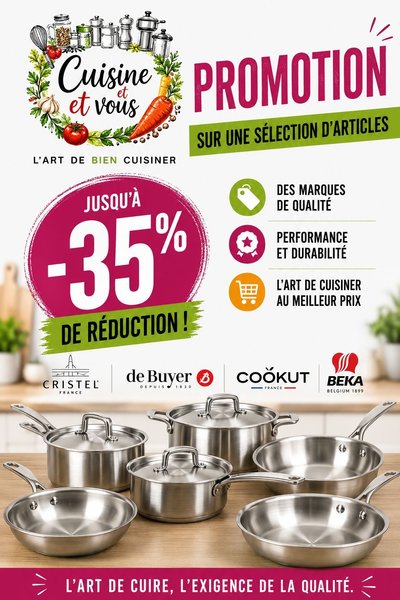 Offre Ponctuelle Cuisine et Vous