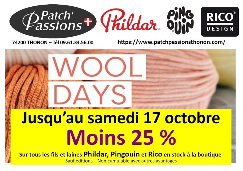 Offre Ponctuelle Patch'Passions