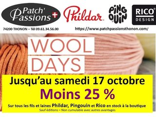 Wool Days ! 